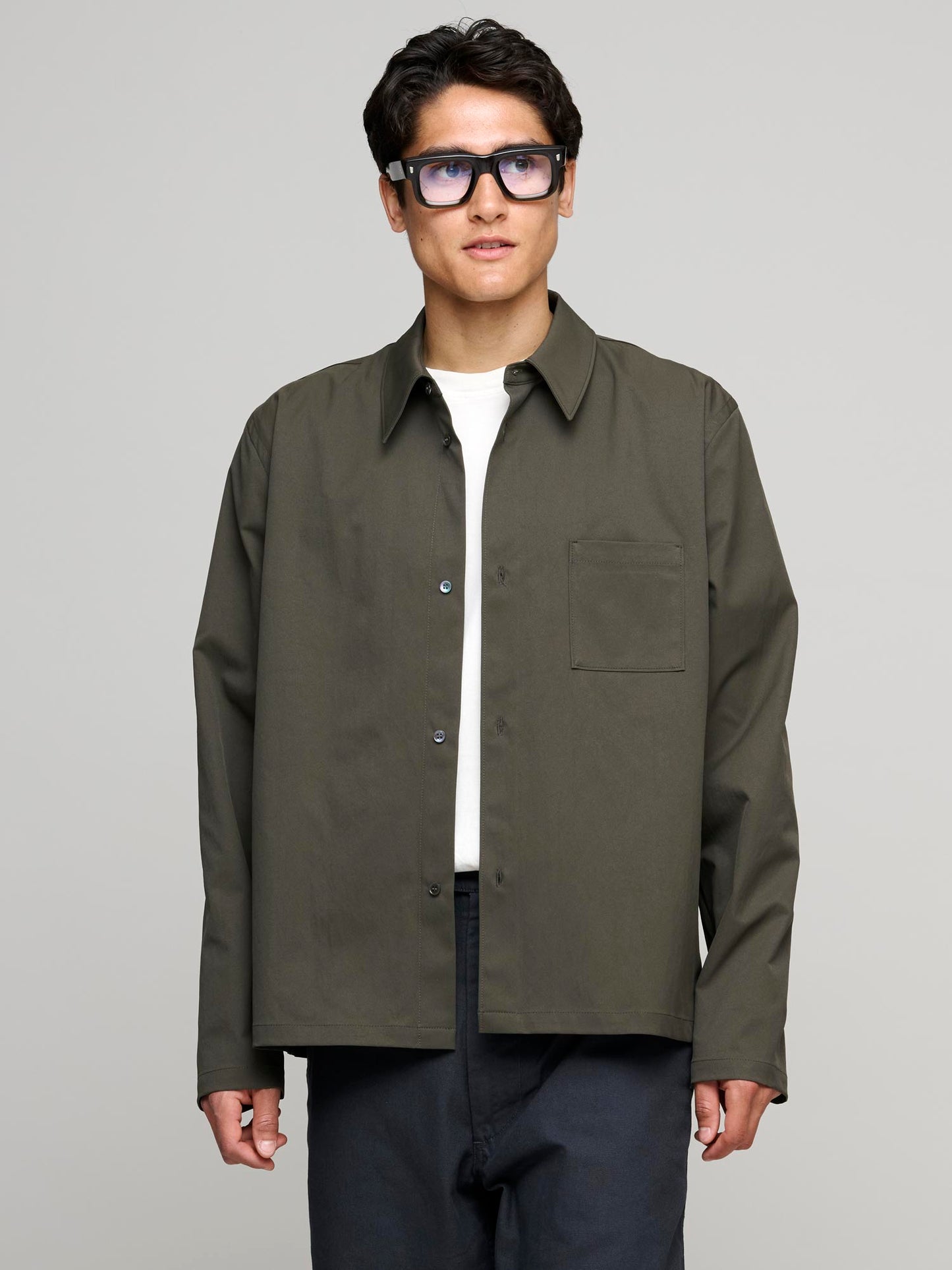 Cordial Shirt, Dark Olive