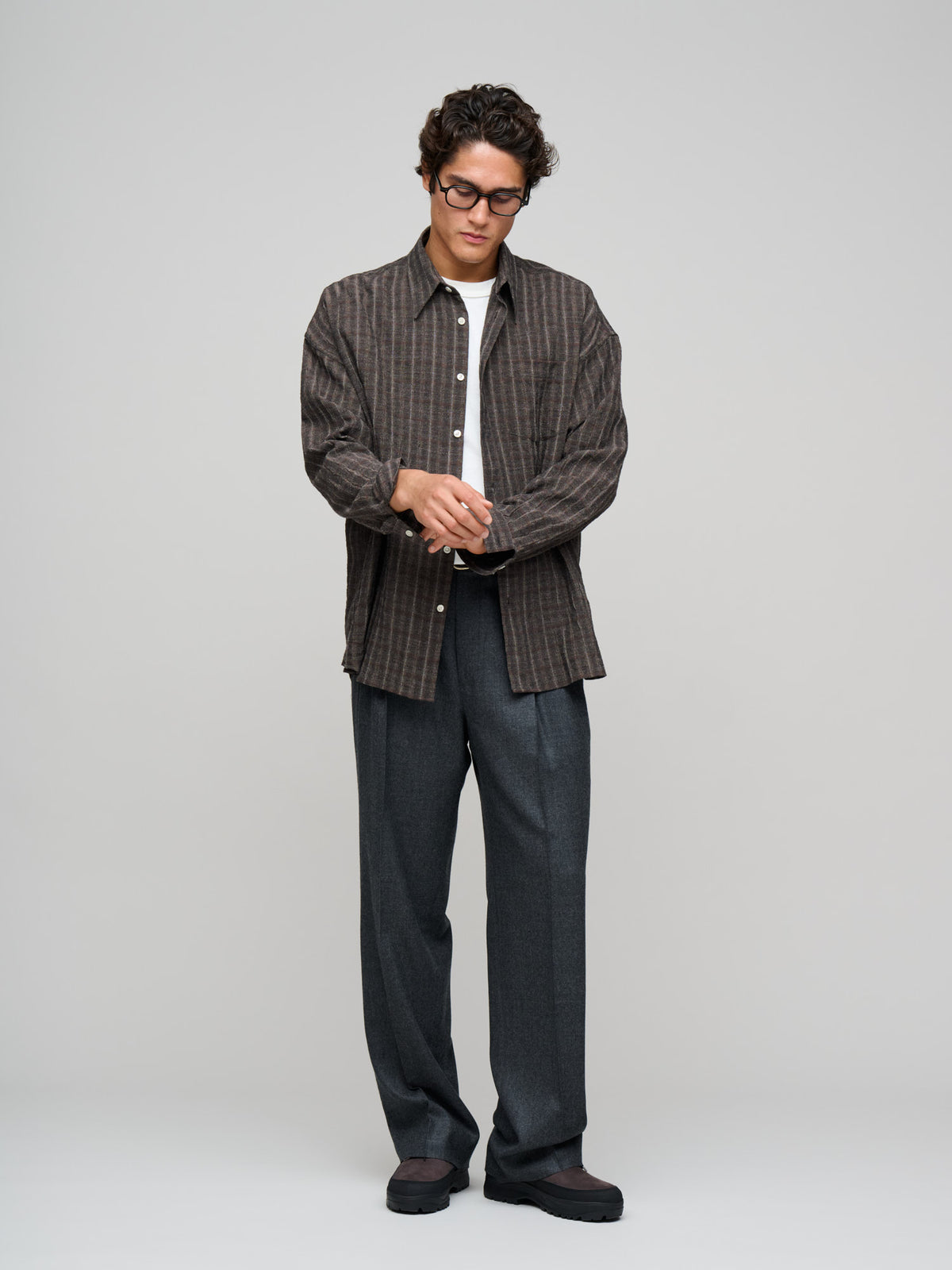 Stable Shirt, Brown
