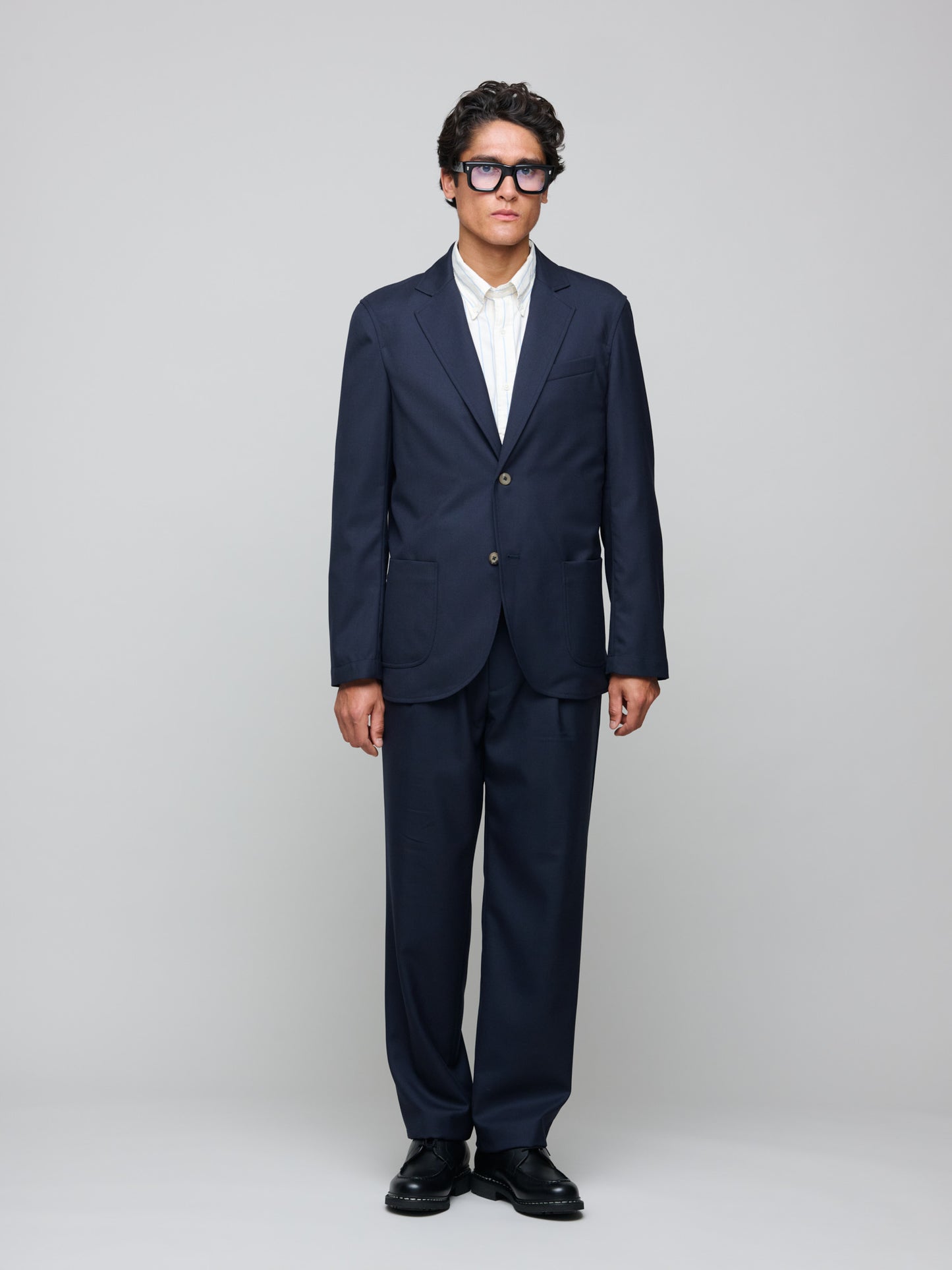 Essential Jacket Wool, Dark Navy