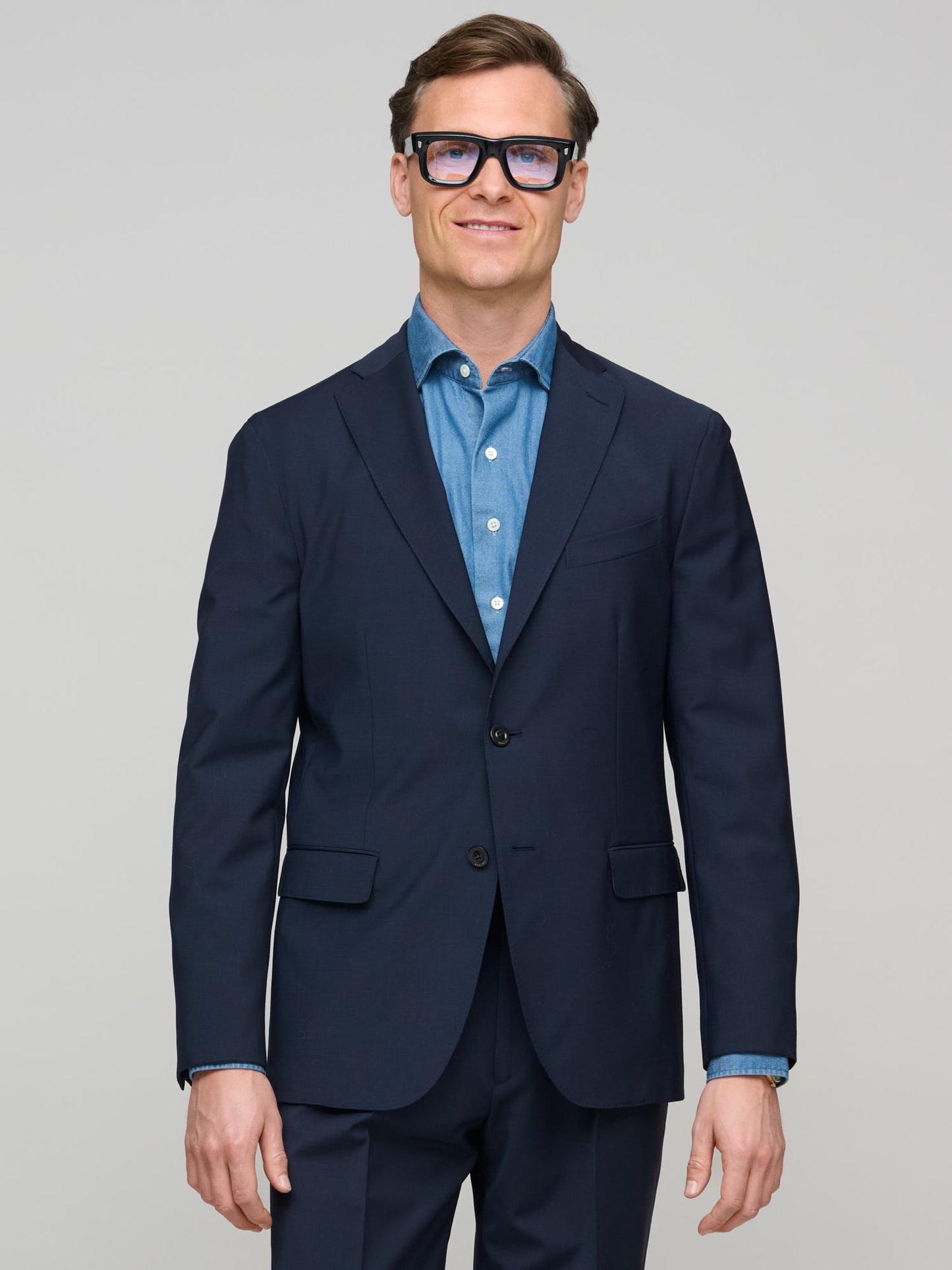 K. Jacket Wool, Navy