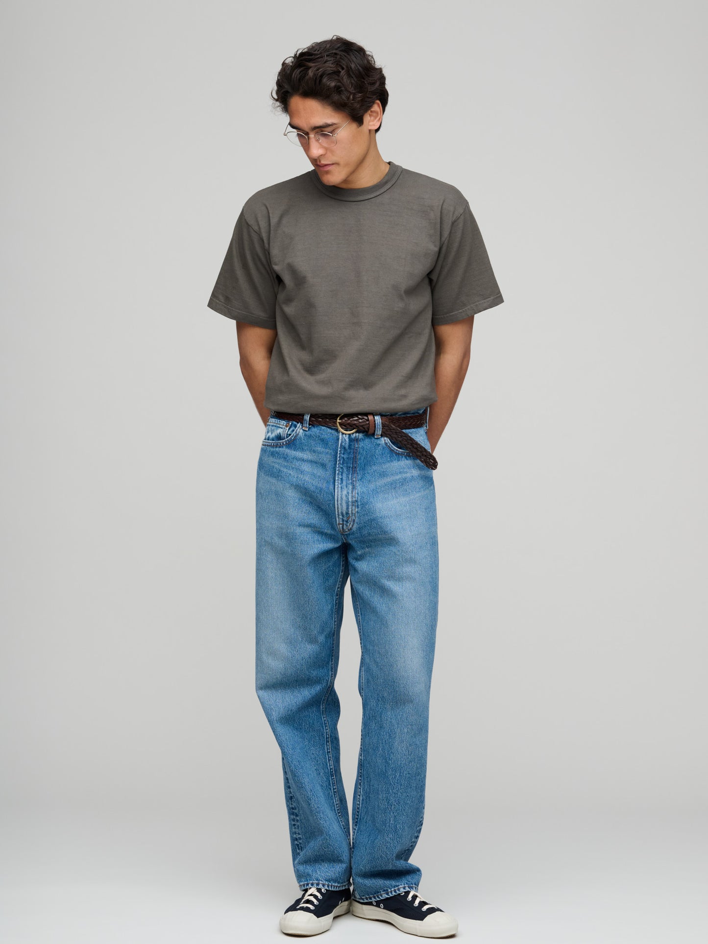 Makaha SS T-Shirt 300gsm Japanese Jersey, Beluga