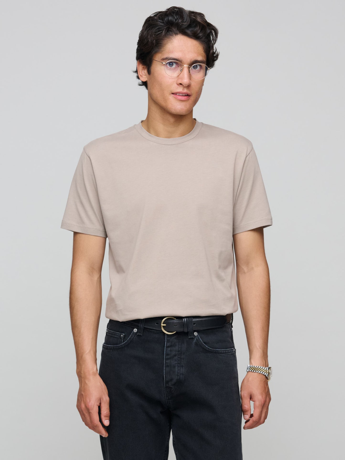 Riviera Midweight T-Shirt, Mink