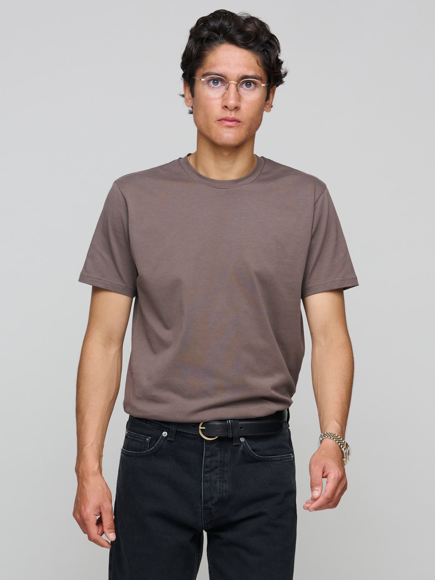 Riviera Midweight T-Shirt, Bark