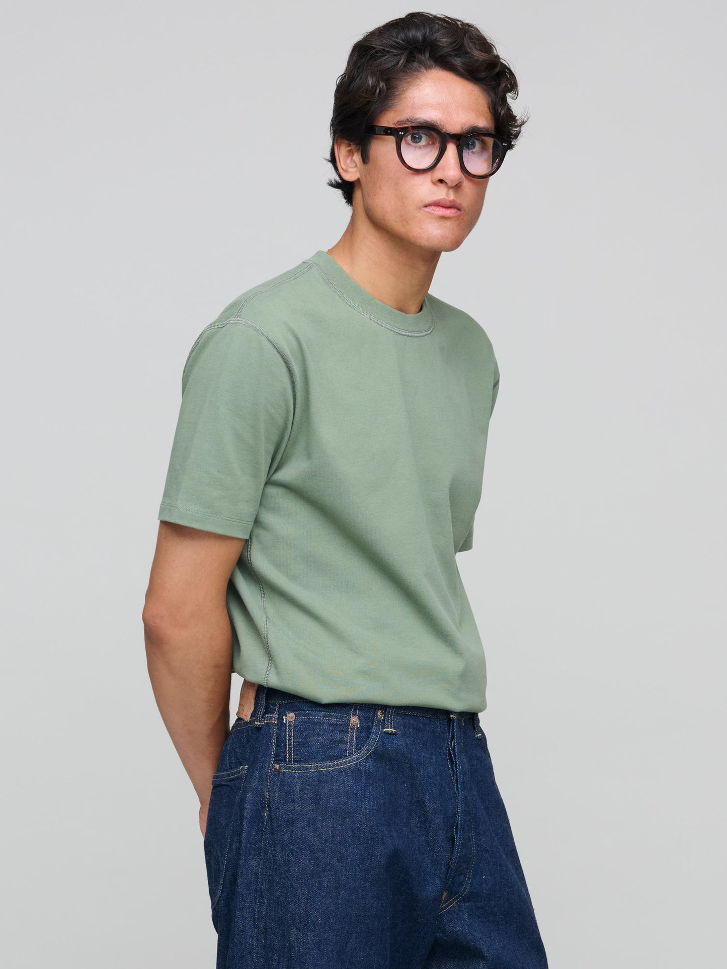 Pre-order GOODS by Drake's Printed Hiking Tee, Green
