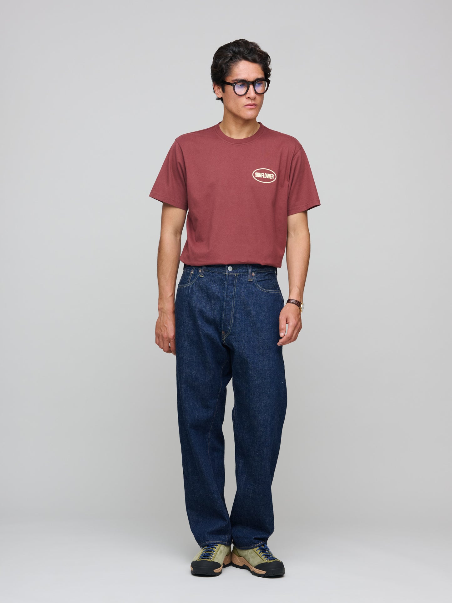 Easy Hours Tee, Fire Brick