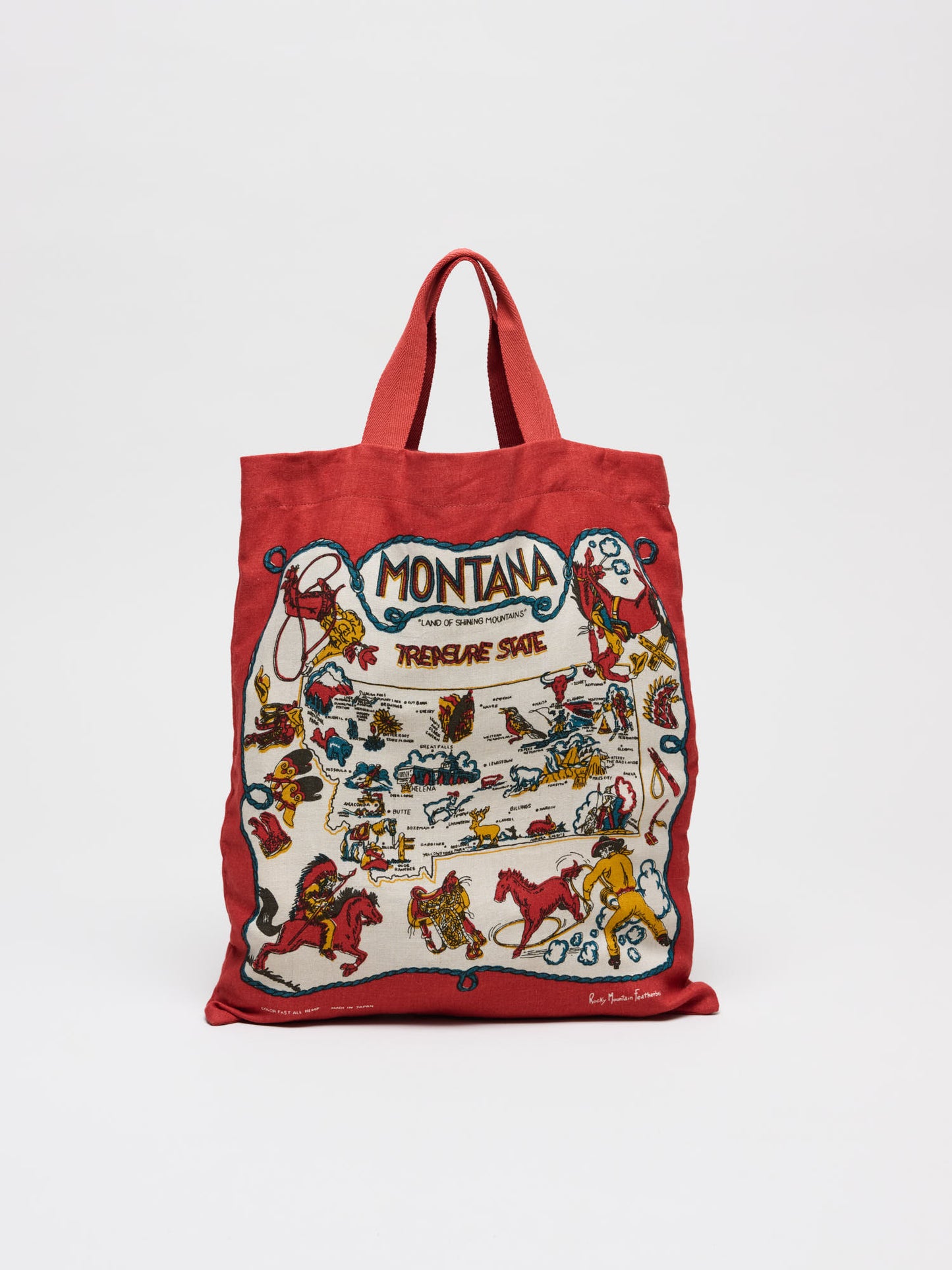Grocery Bag Montana, Red