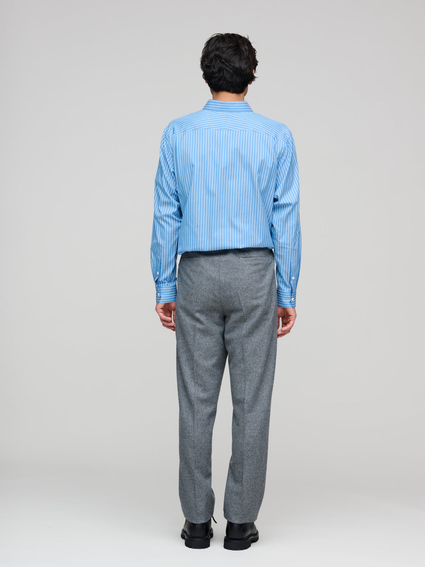 Brushed Flannel Trouser, Grey