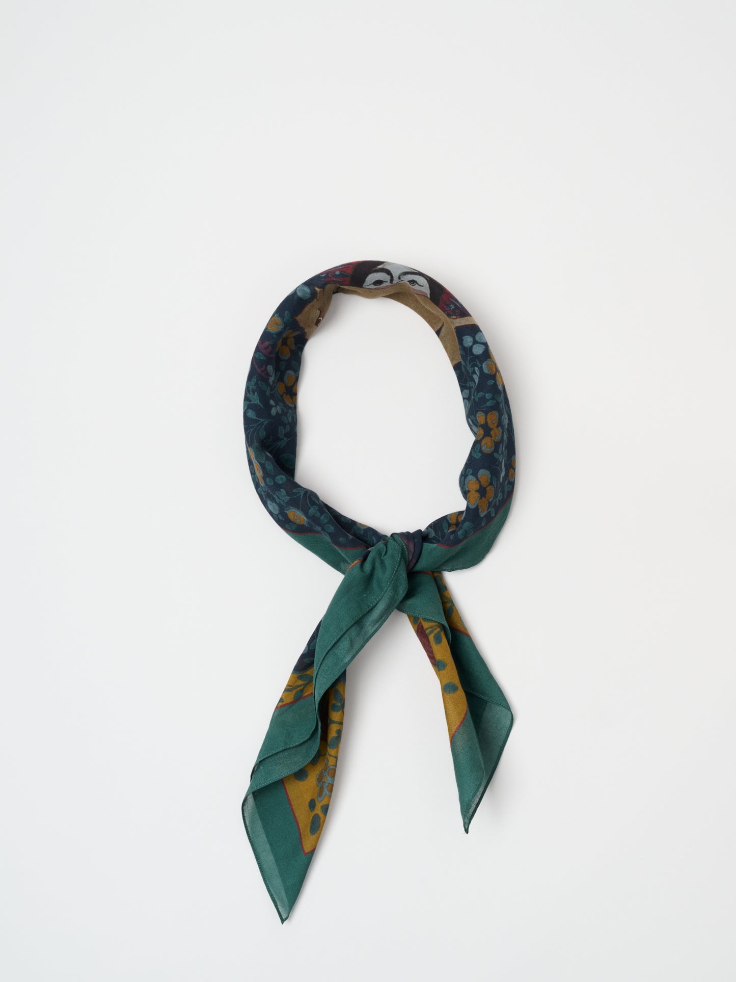 Ispahan Bandana, Green