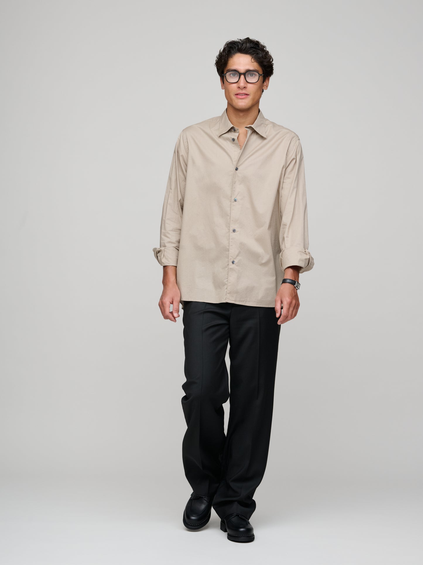 Volume Shirt Wash Cot, Stone