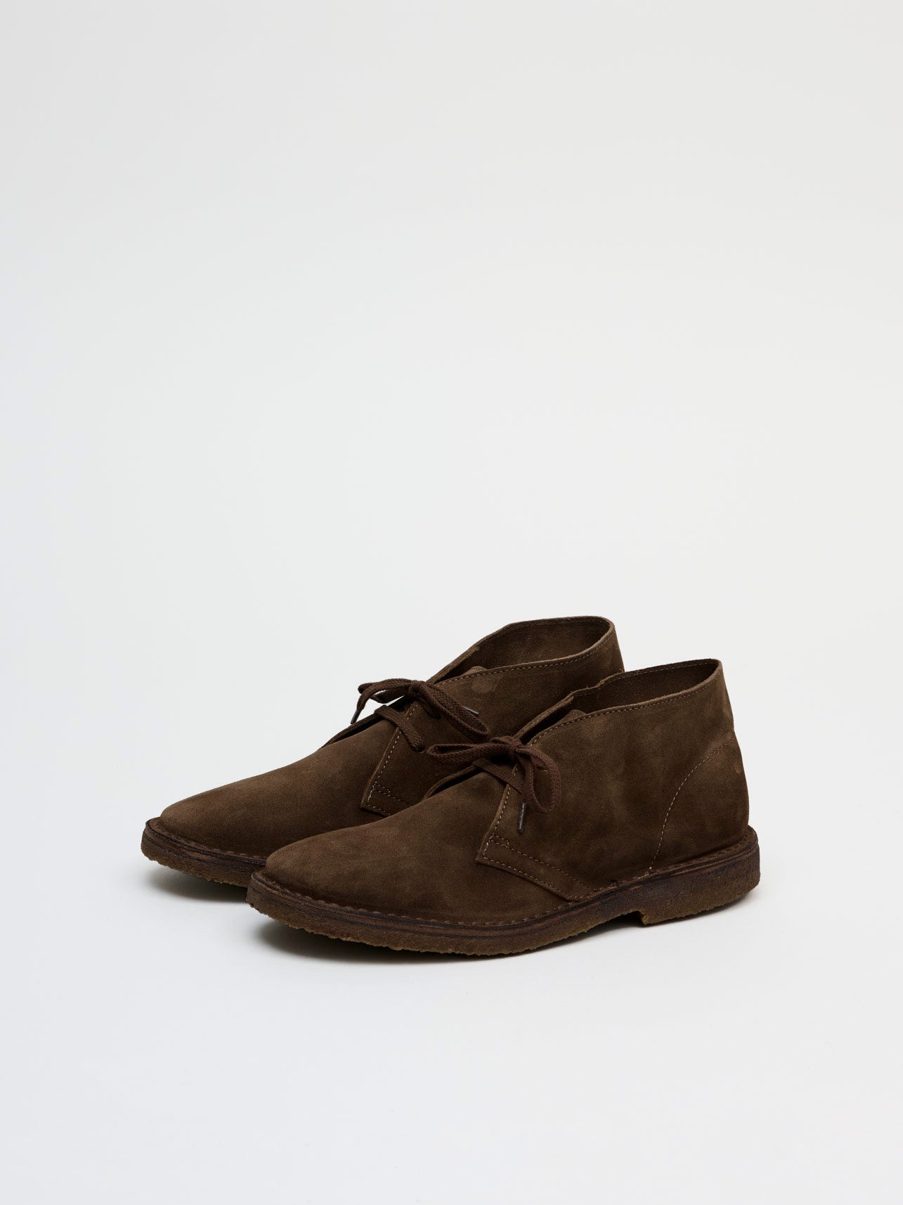 Clifford Desert Boot, Dark Brown Suede