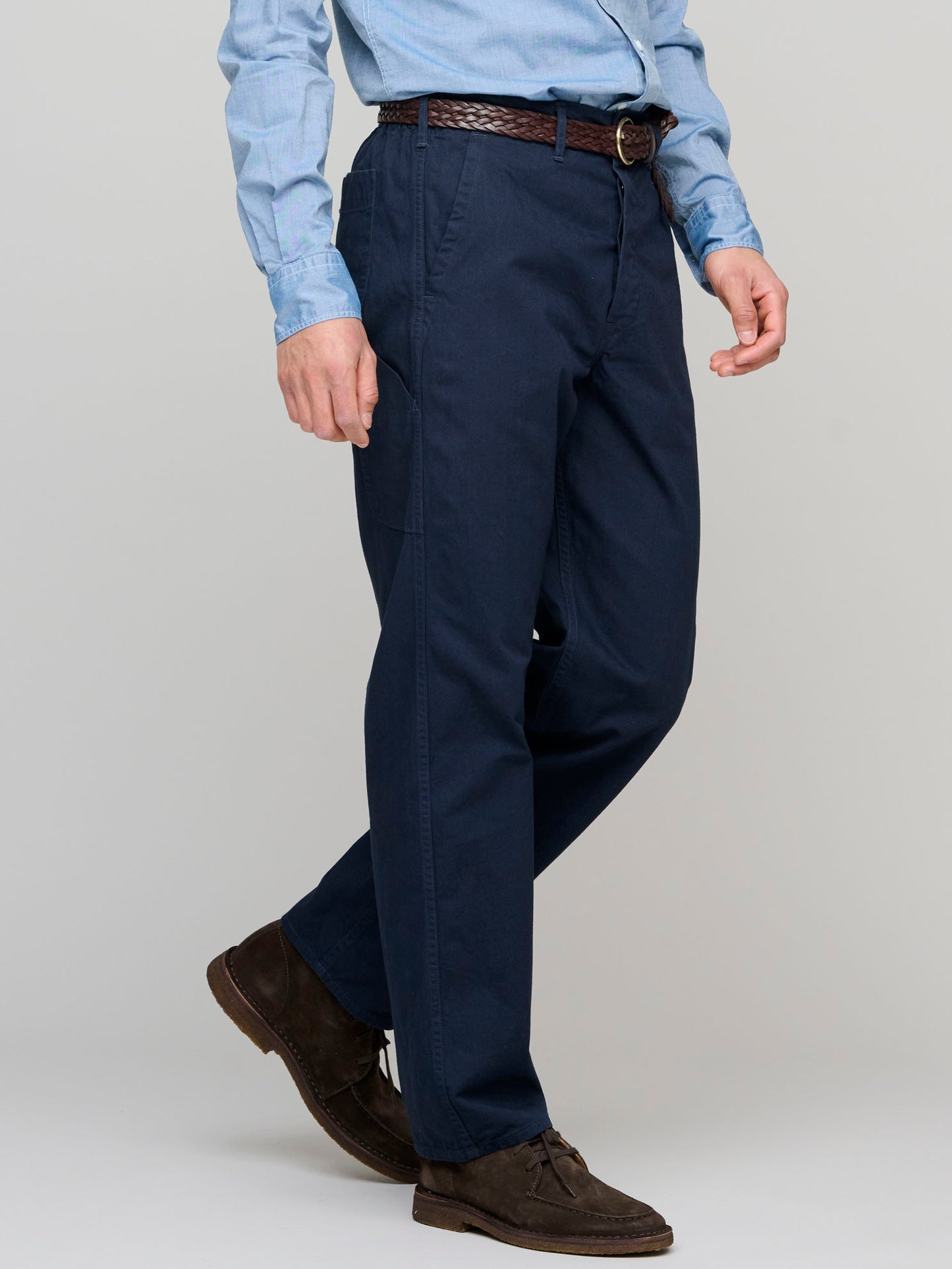 French Work Pants, Navy