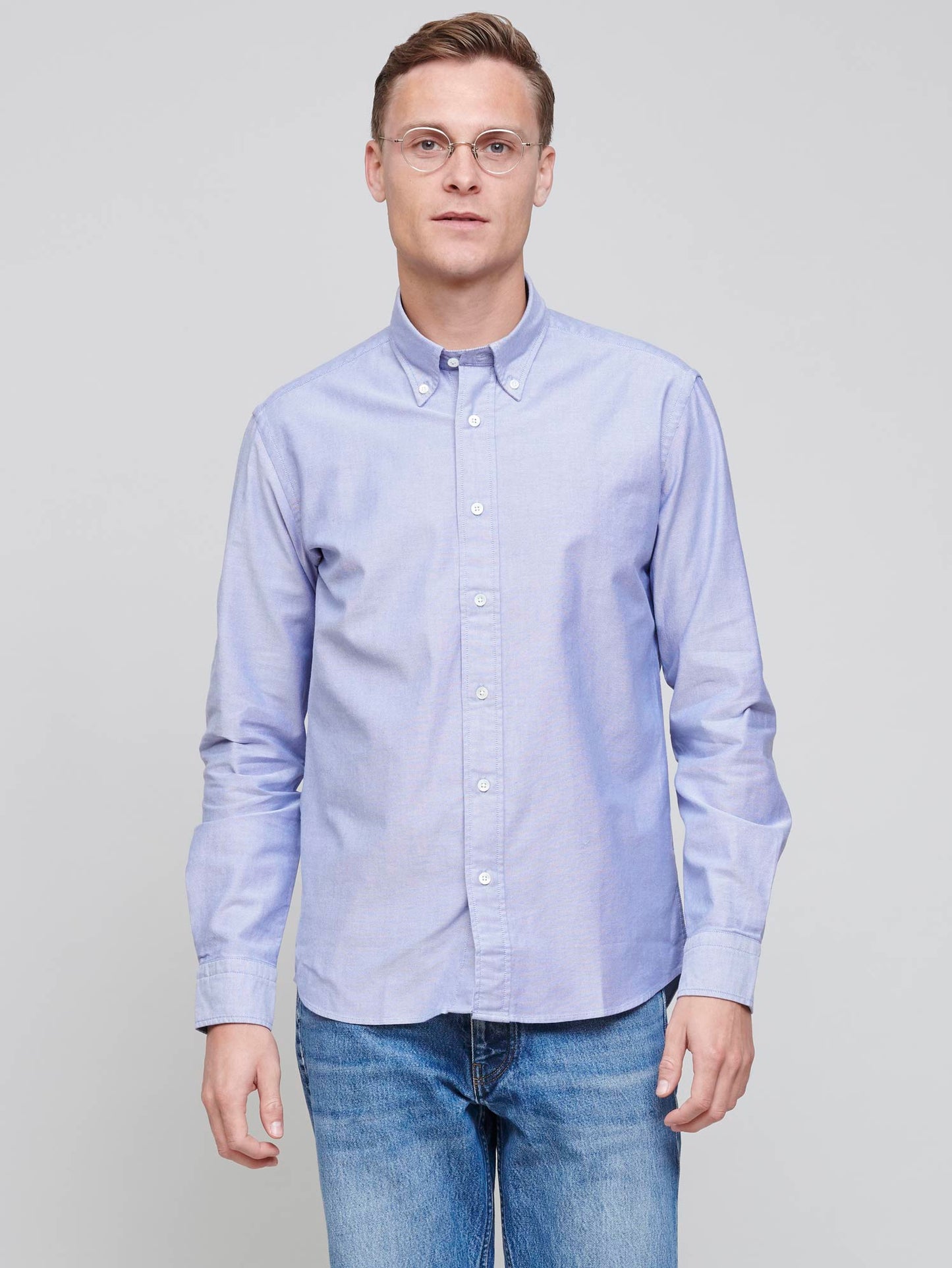 New BD Shirt, Mid Blue Oxford