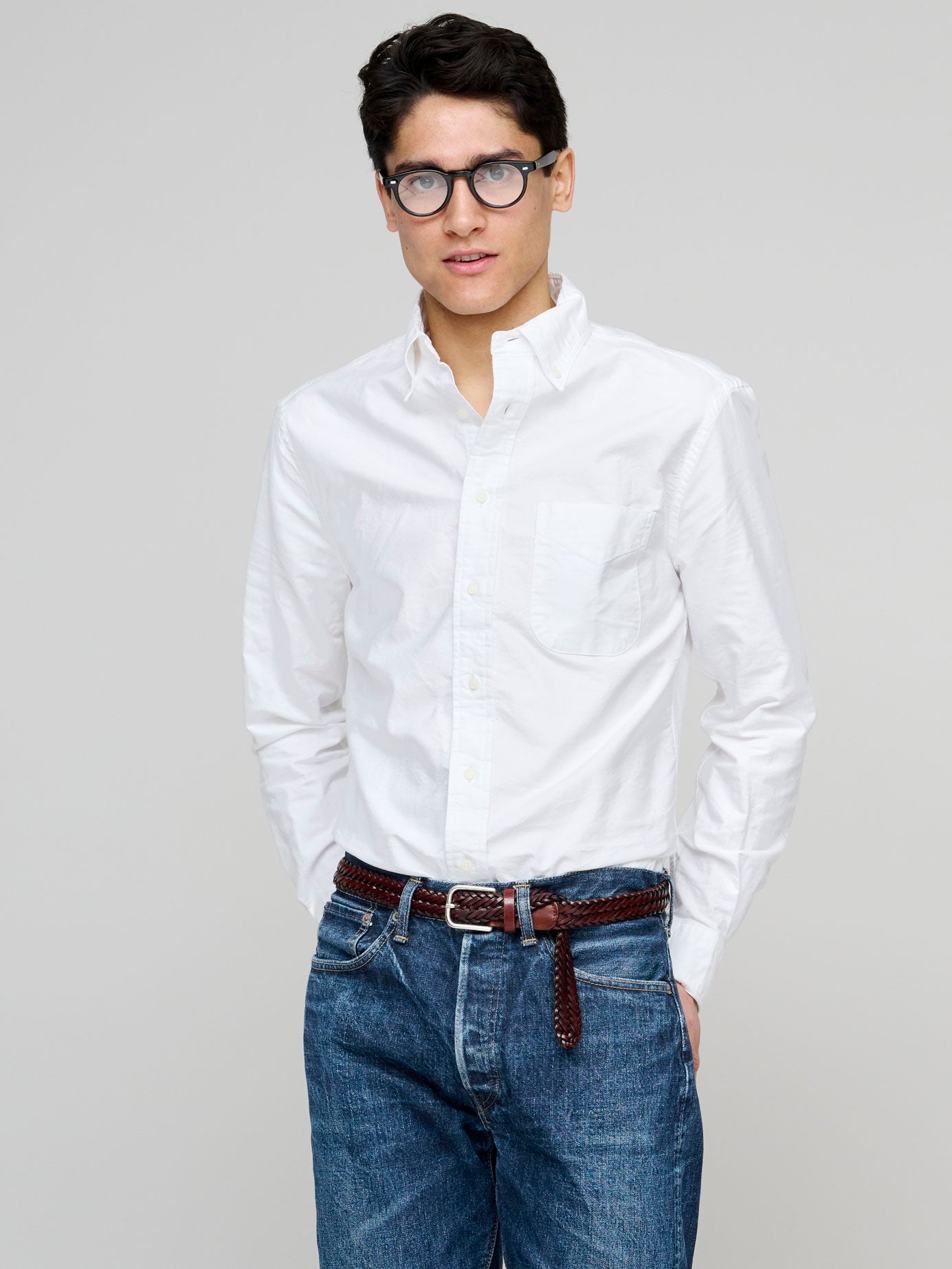 Gitman Vintage - Oxford Shirt - White – Withered Fig