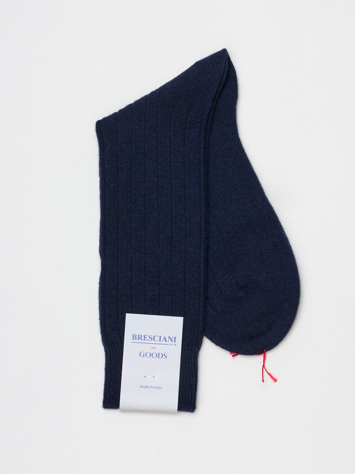 Cashmere Lambswool Socks Short, Navy