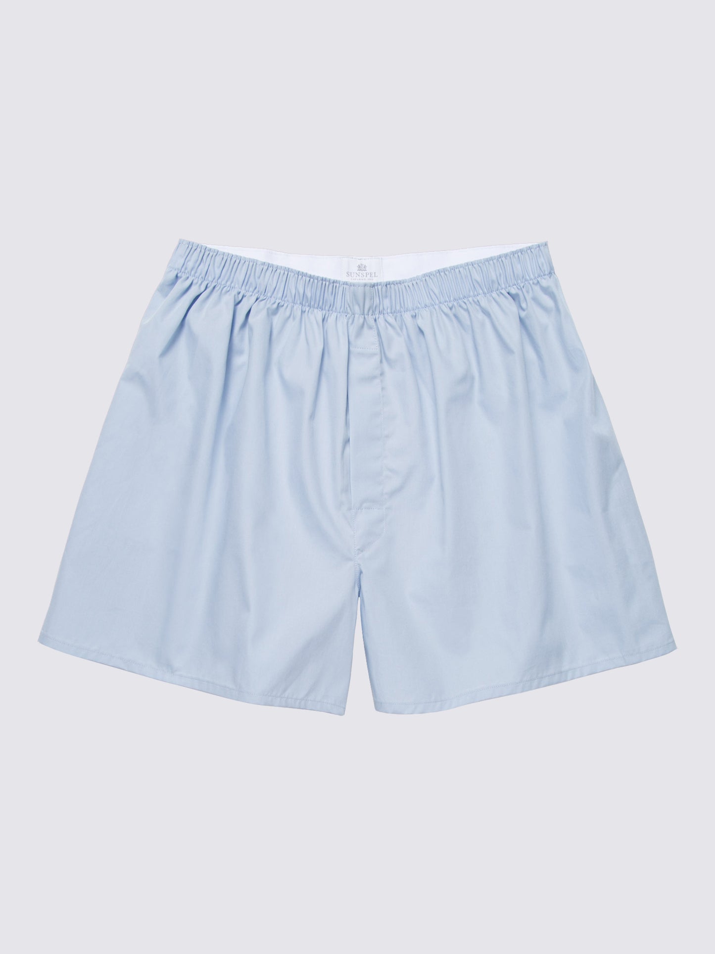 Boxer Short, Plain Blue