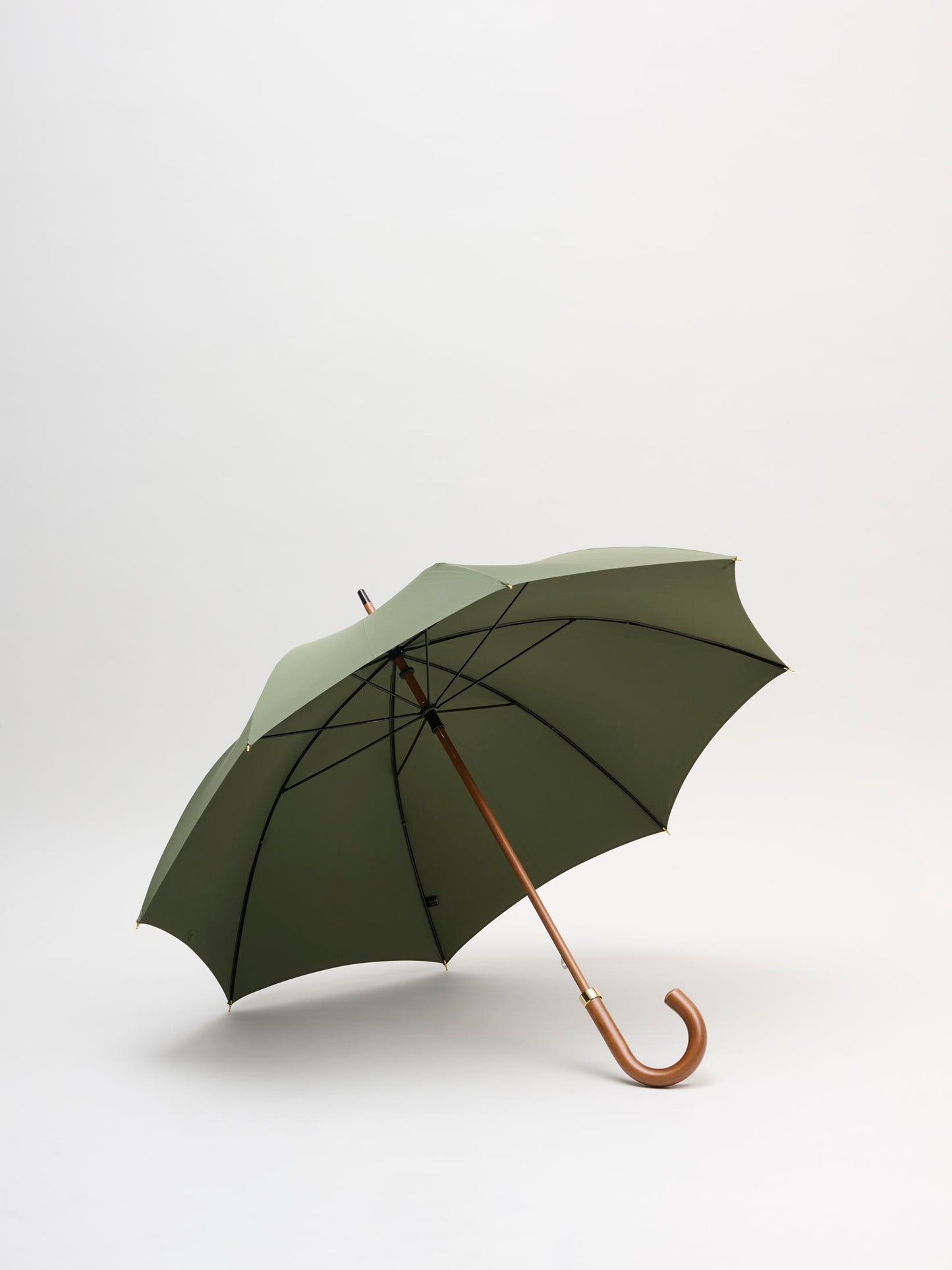 Umbrella W. Malacca Handle, Olive