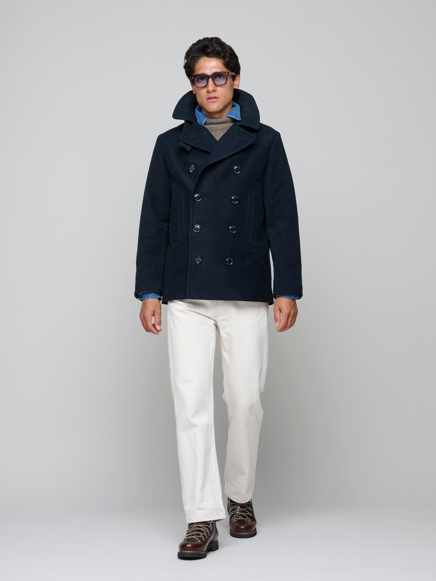 Moleskin peacoat best sale