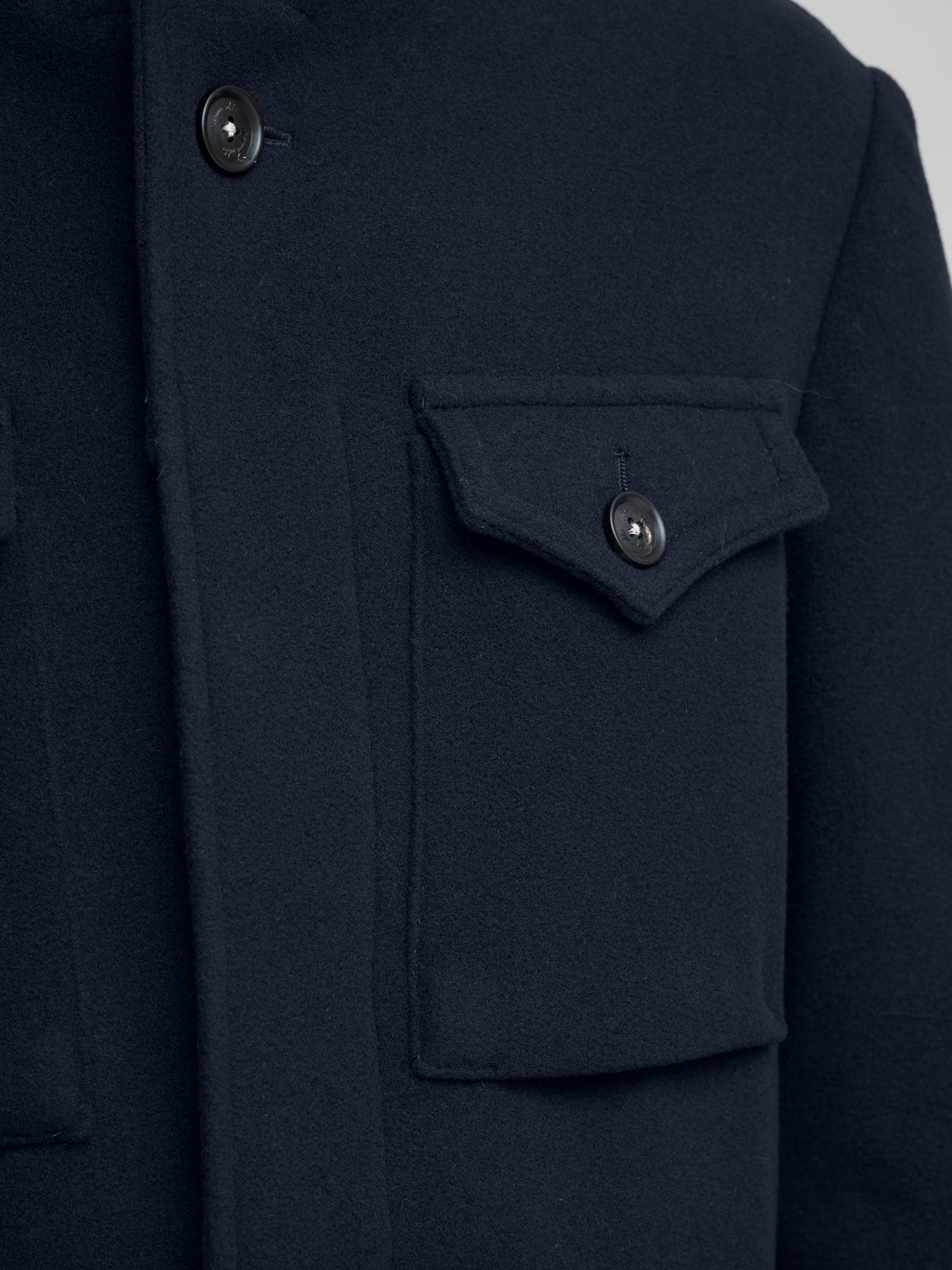 Field Jacket Lana, Navy