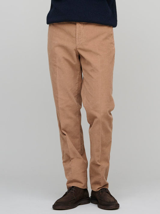Regular Corduroy Trousers, Camel