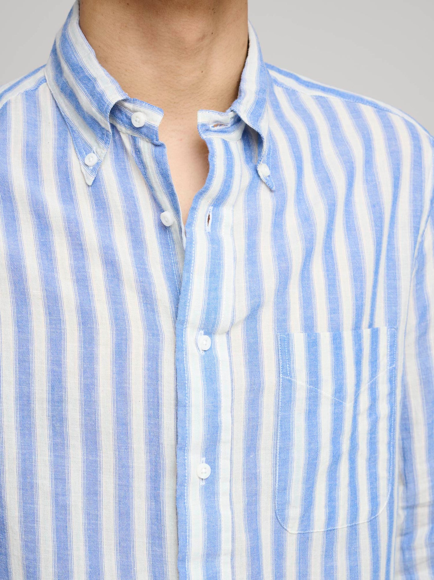 Cabana Stripe Shirt, Blue