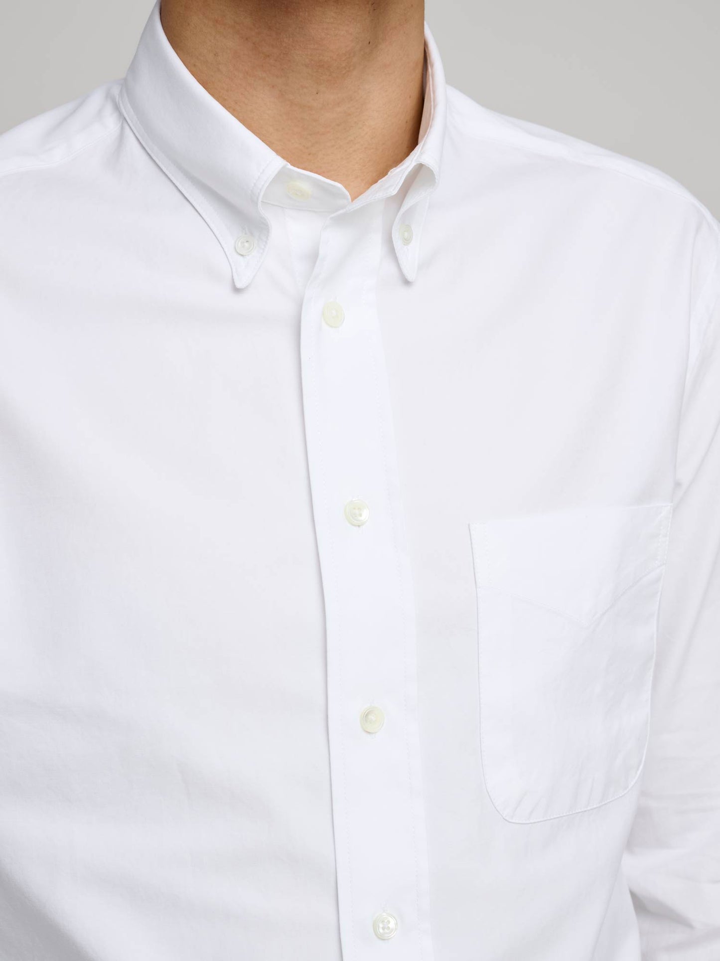 American BD Shirt Lightweight Twill, White