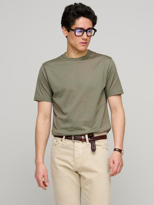 Classic Cotton T-shirt, Khaki