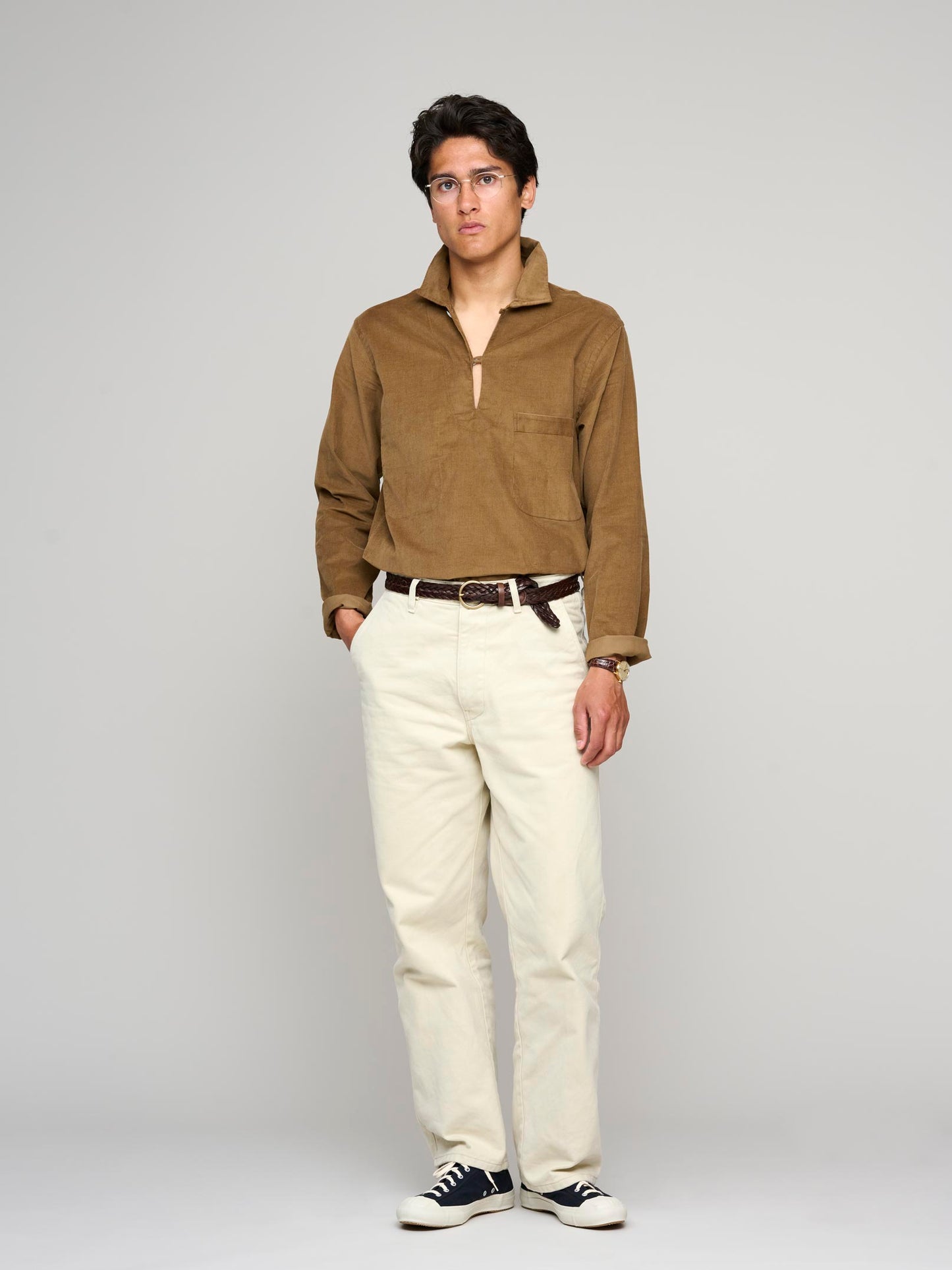 Corduroy Smock, Tobacco