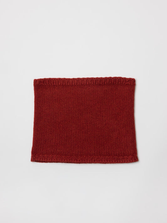 Chunky Neckwarmer Merino Cashmere, Paprika