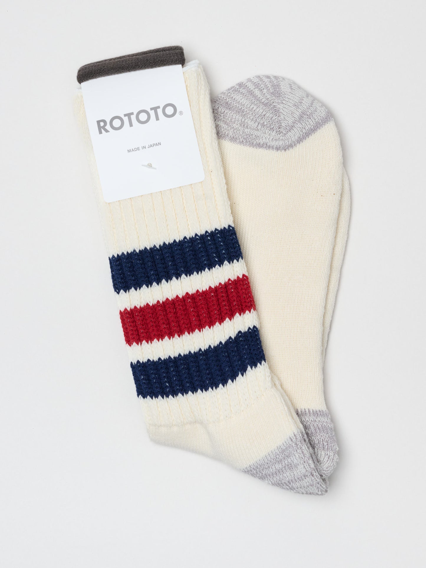 Coarse Ribbed Oldschool, Navy/D.Red NDR