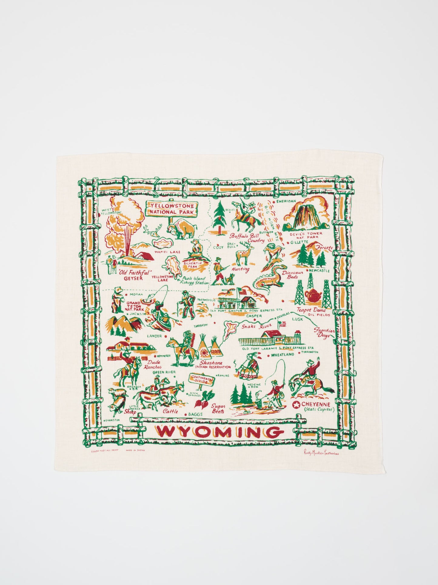 Bandana Wyoming, Natural