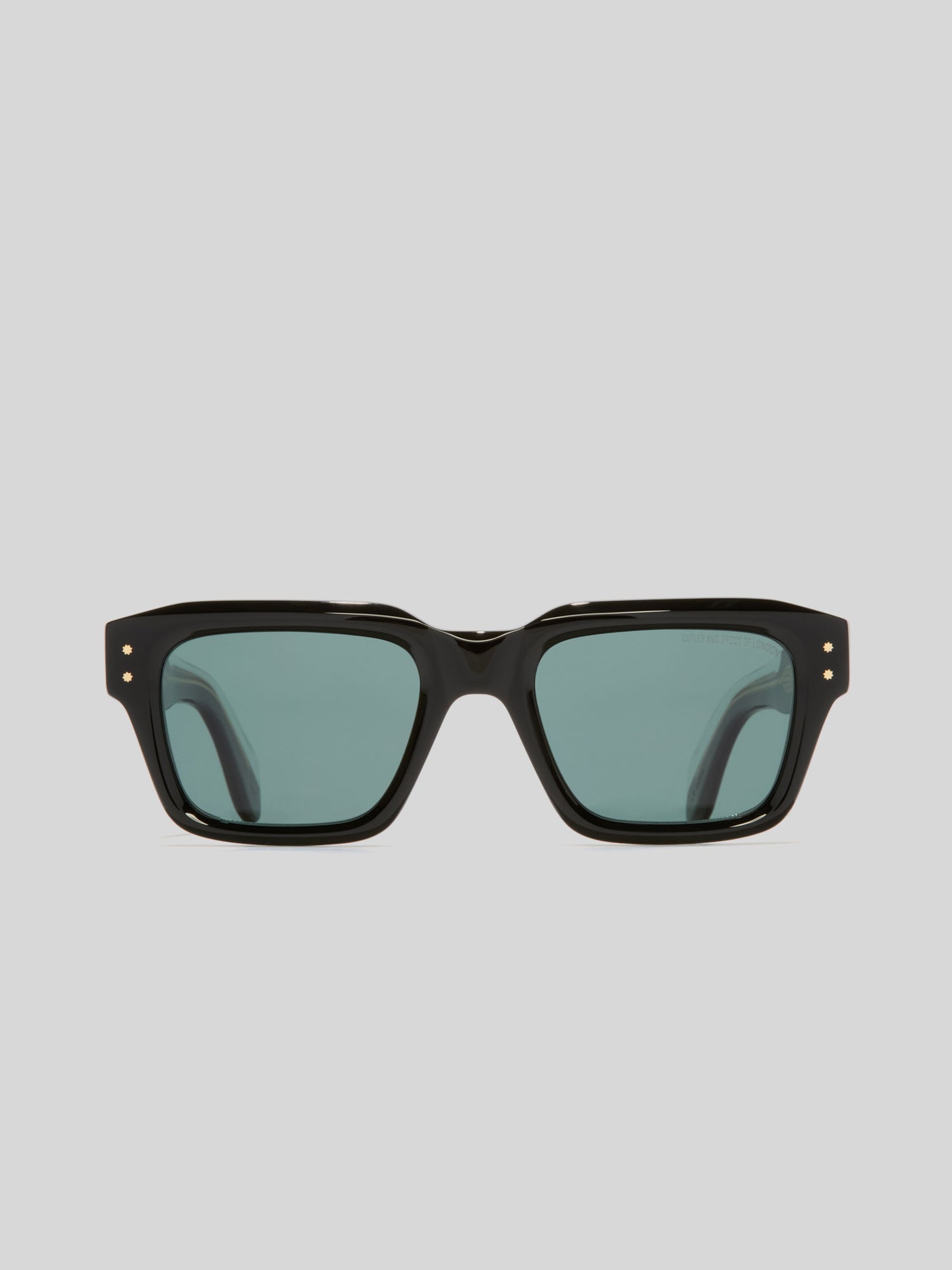 1432 Square Sunglasses, Black Polarized