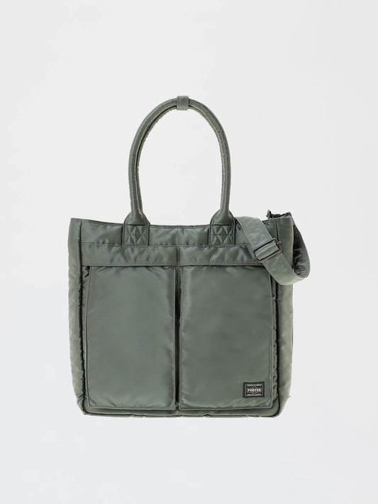 New Tanker 2Way Carrying Tote Bag, Sage Green