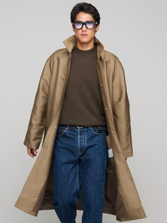 Raglan Coat, Sand