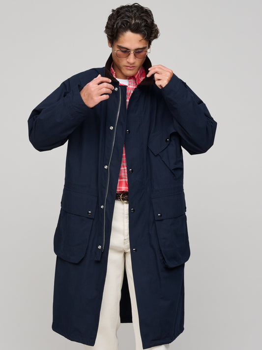 Ripstop Cotton D-77 Parka, Navy