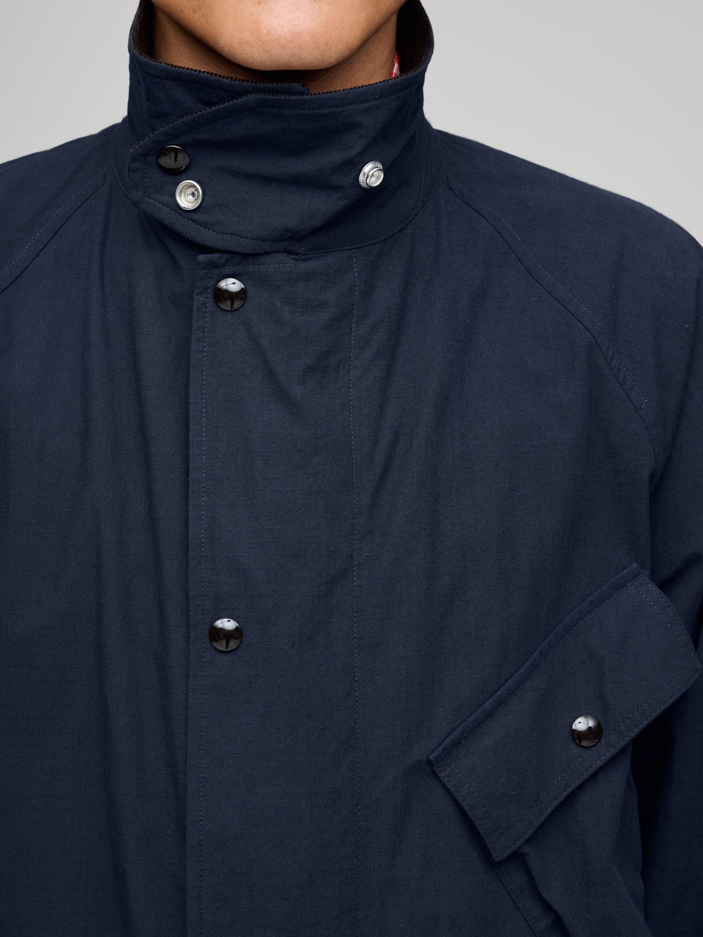 Ripstop Cotton D-77 Parka, Navy