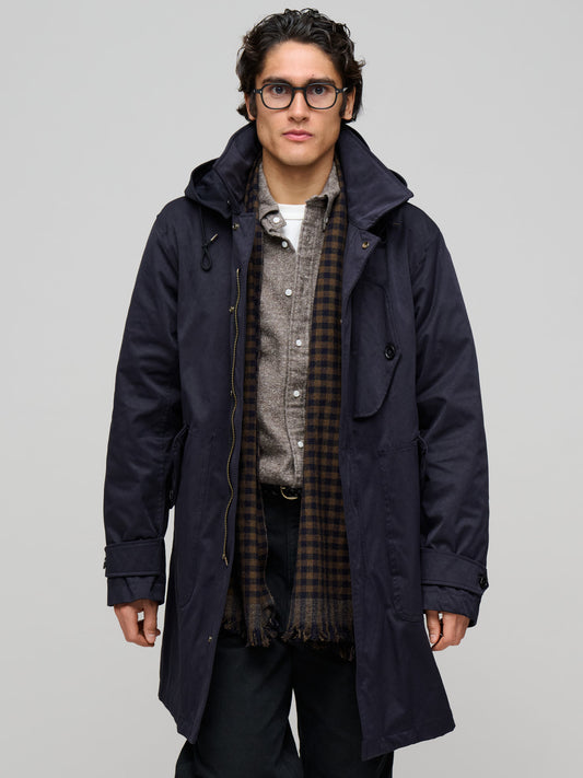 Ice Storm Car Coat, Navy