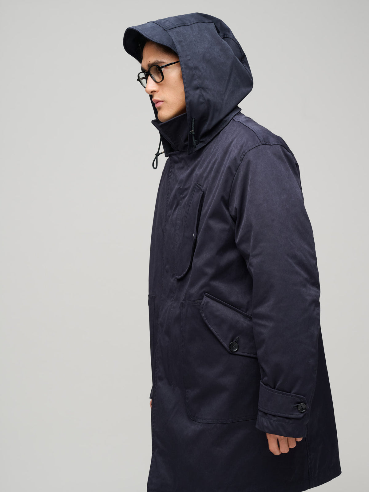 Ice Storm Car Coat, Navy