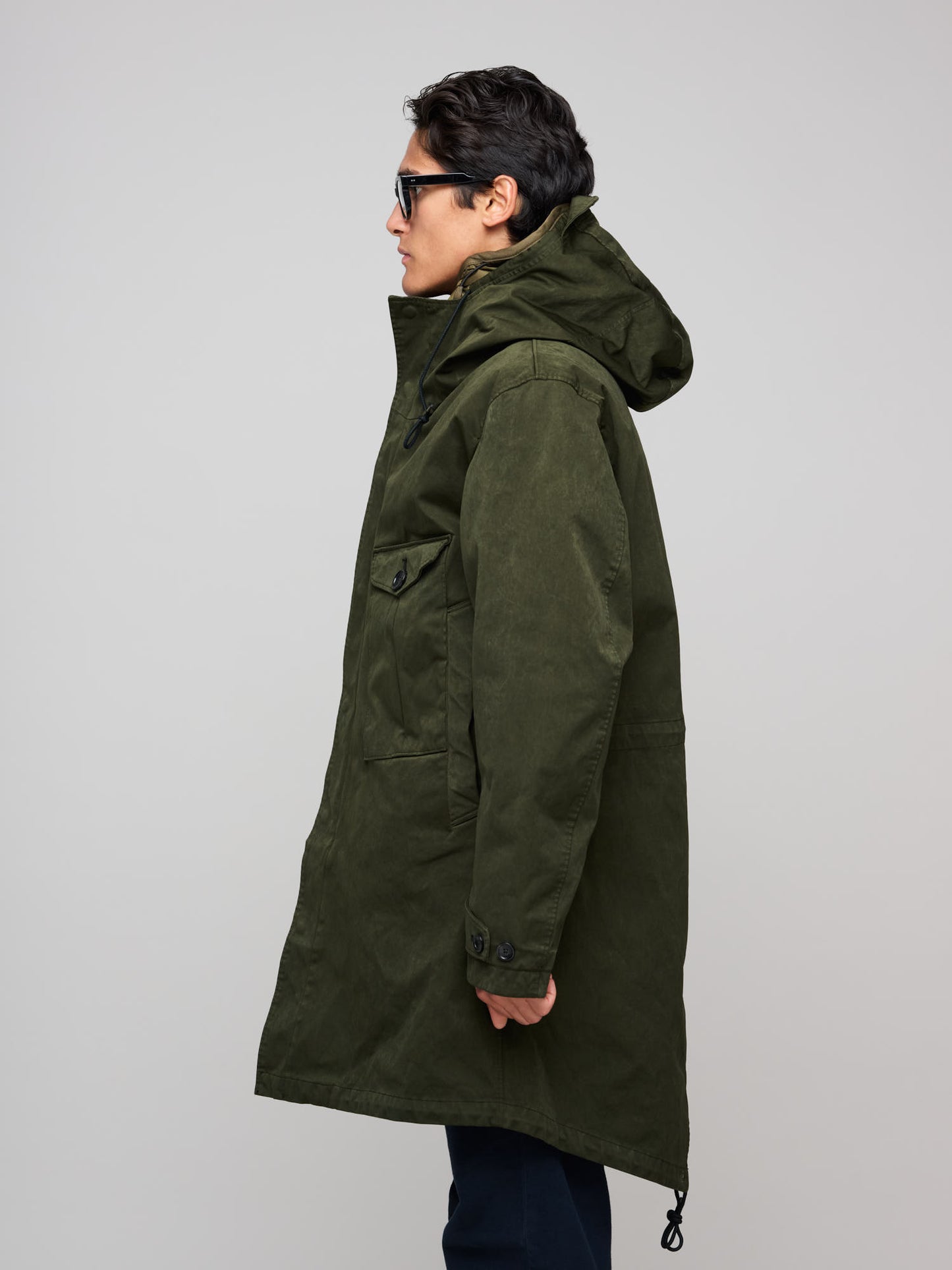 Cyclone Parka (no visible logo) Dark Olive , Green