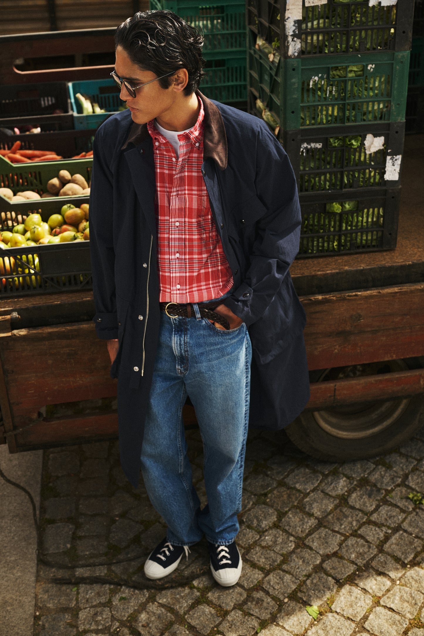 Ripstop Cotton D-77 Parka, Navy