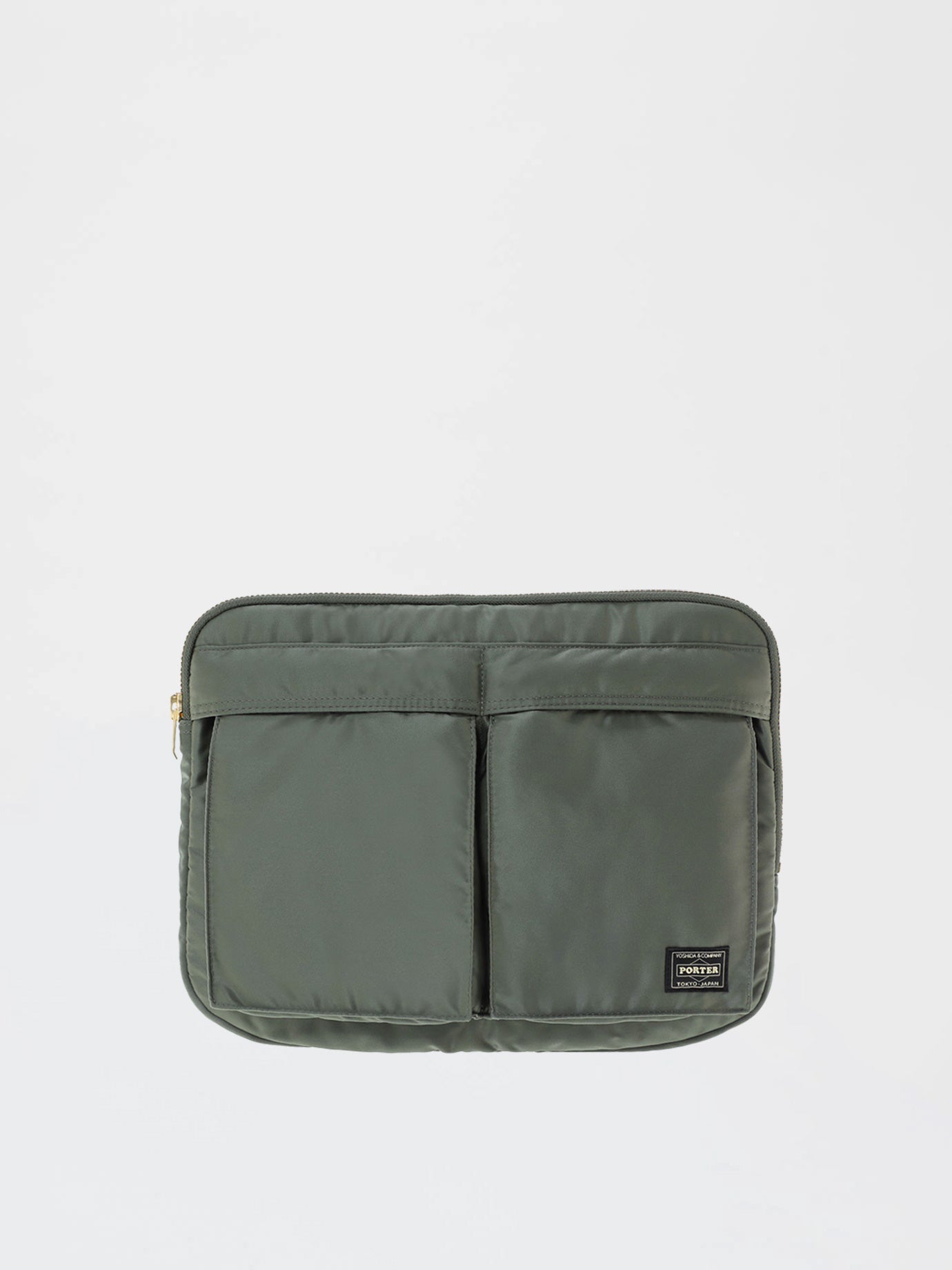 New Tanker Document Case, Sage Green