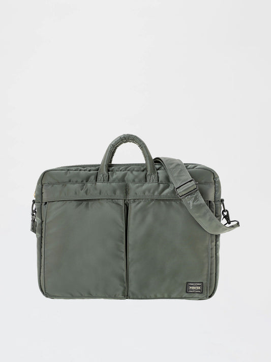 New Tanker 2Way Document Bag, Sage Green