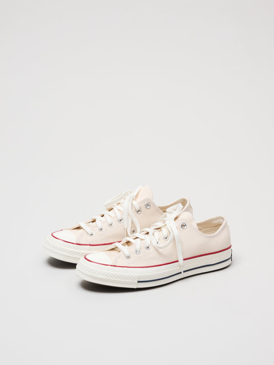 Chuck 70 Canvas, Parchment/Garnet/Egret
