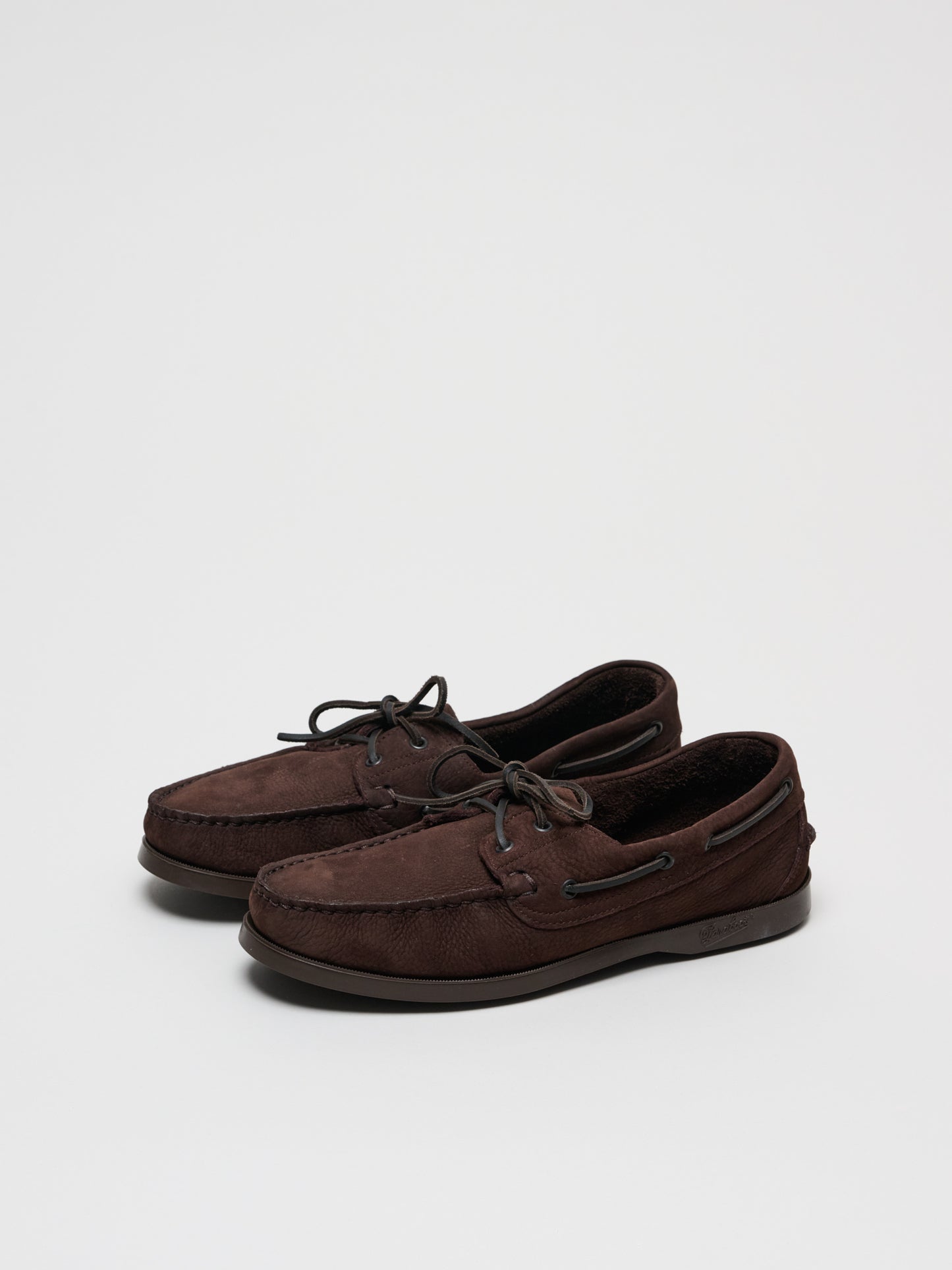 Barth/Marine, Marron-taurillon Nubuck Chocolat
