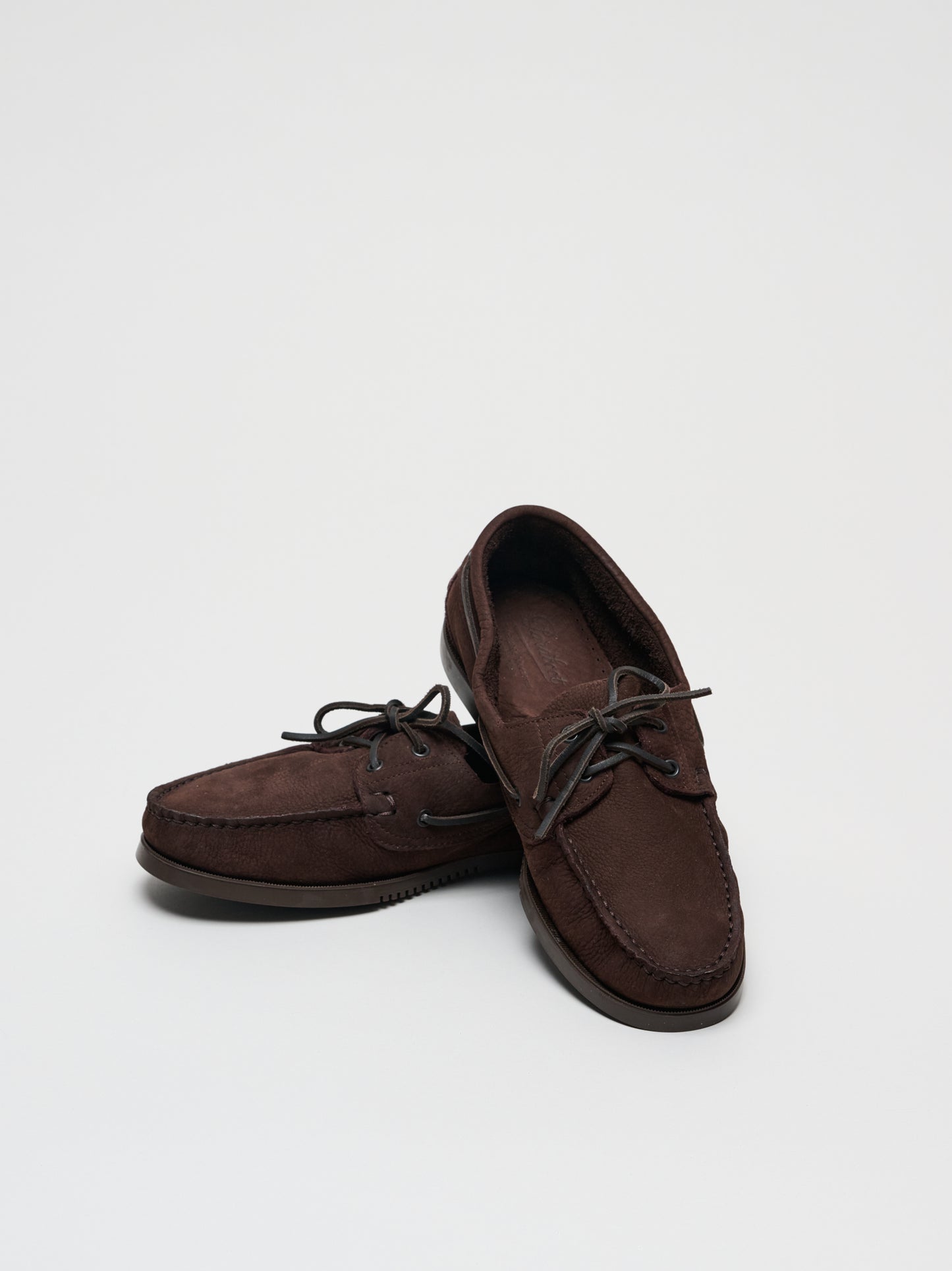 Barth/Marine, Marron-taurillon Nubuck Chocolat