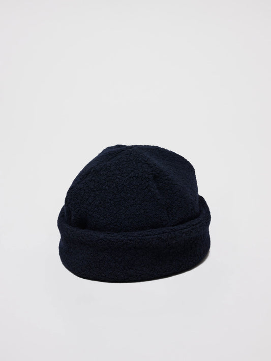 Recycle Wool Hat, Navy