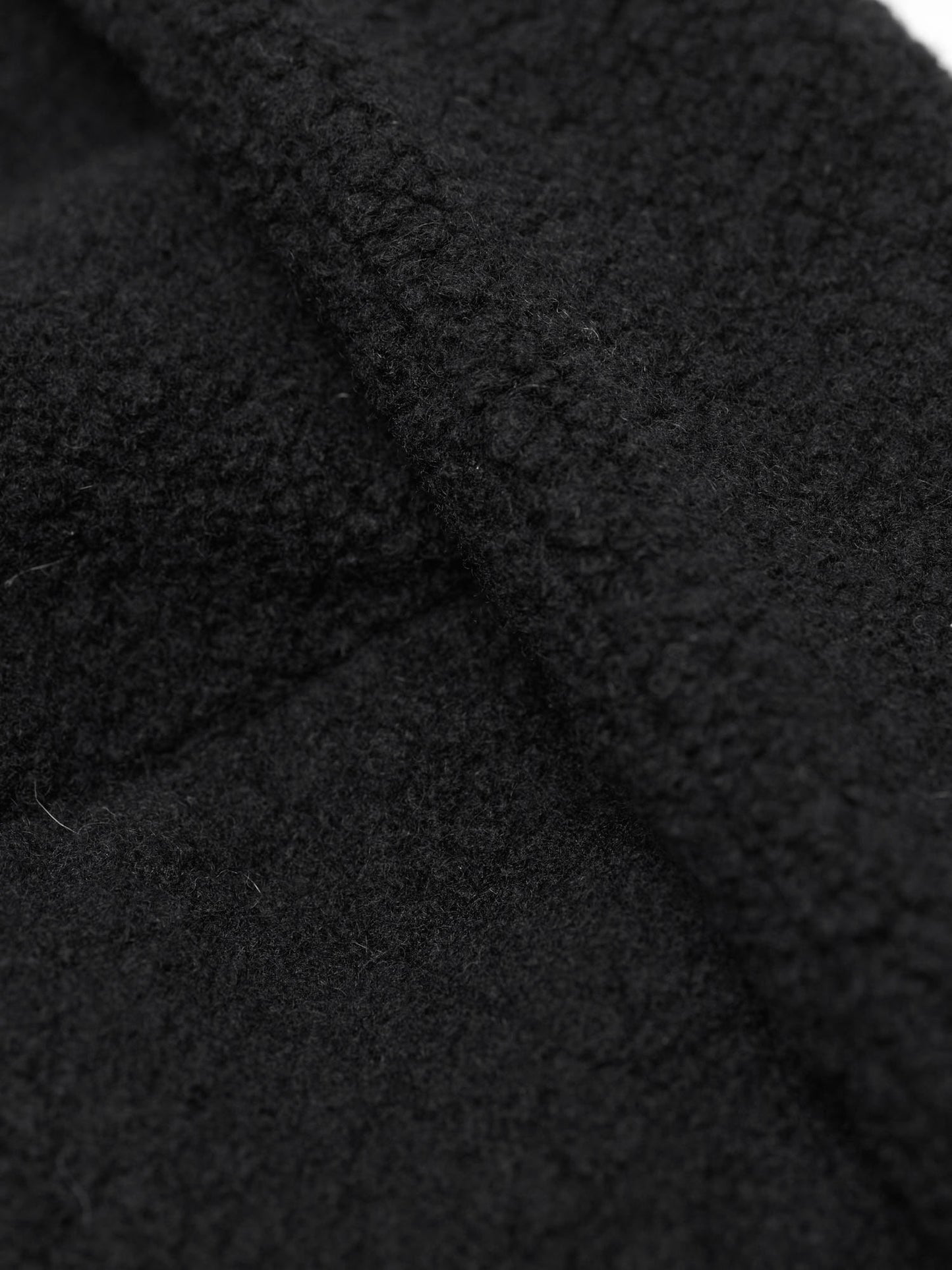 Recycle Wool Hat, Black