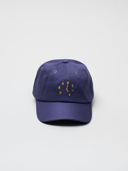 Clock Twill Baseball Cap, Navy