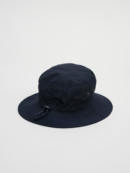 Cotton & Cordura Rip-Stop Drawcord Hat, Navy