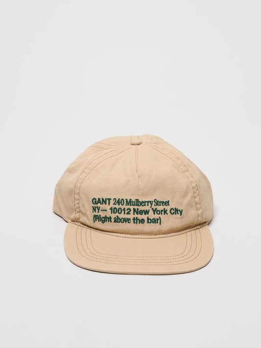 Canvas Cap, Light Taupe