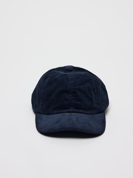Corduroy Cap, Navy